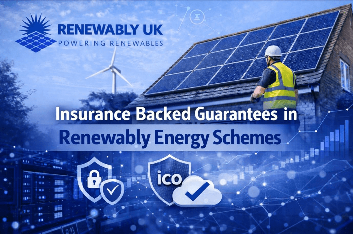 Insurance Backed Guarantees in Renewably Energy Schemes